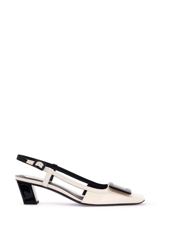 Roger Vivier belle vivier two-tone patent leather sling