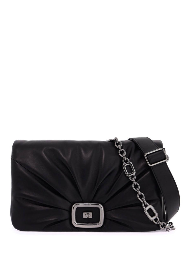 Roger Vivier 'large viv' choc shoulder bag