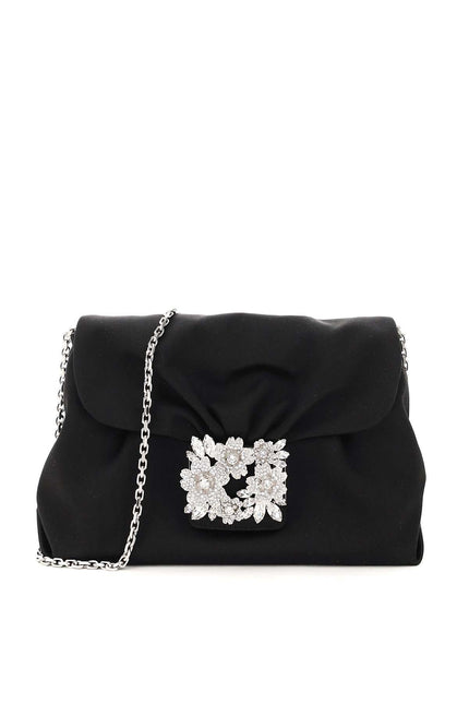 Roger Vivier rv bouquet drapè mini bag