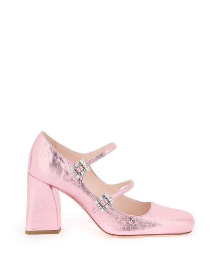 Roger Vivier très vivier babies pumps - Metallic