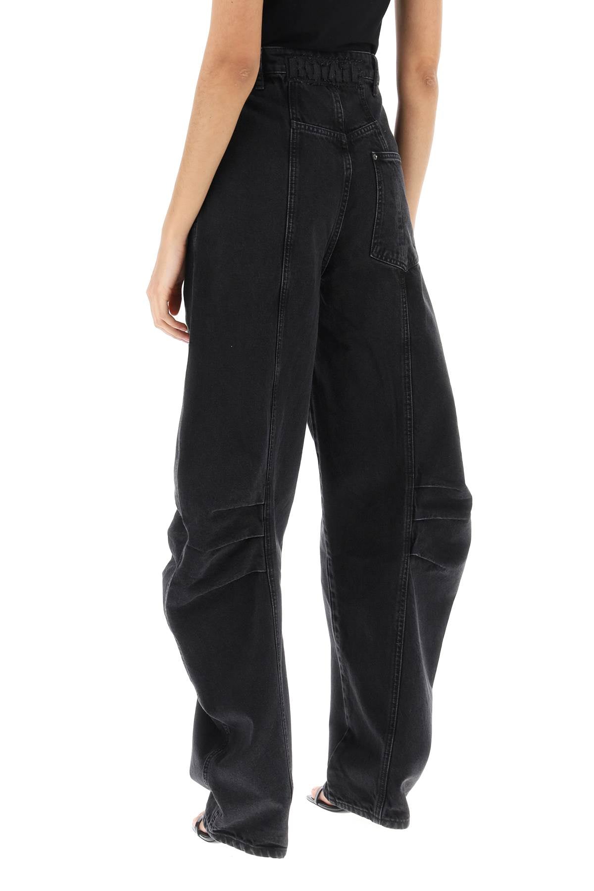 Rotate baggy jeans with curved leg-women > clothing > jeans-Rotate-Urbanheer