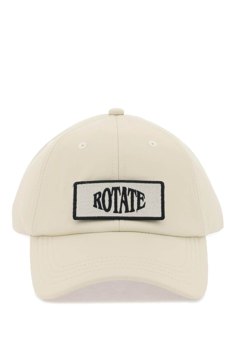 Rotate baseball cap with logo patch-women > accessories > scarves and gloves-Rotate-Urbanheer