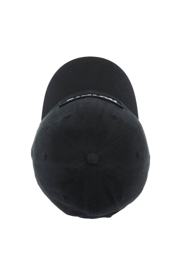 Rotate cotton baseball cap with rhinestone logo-women > accessories > scarves and gloves-Rotate-Urbanheer