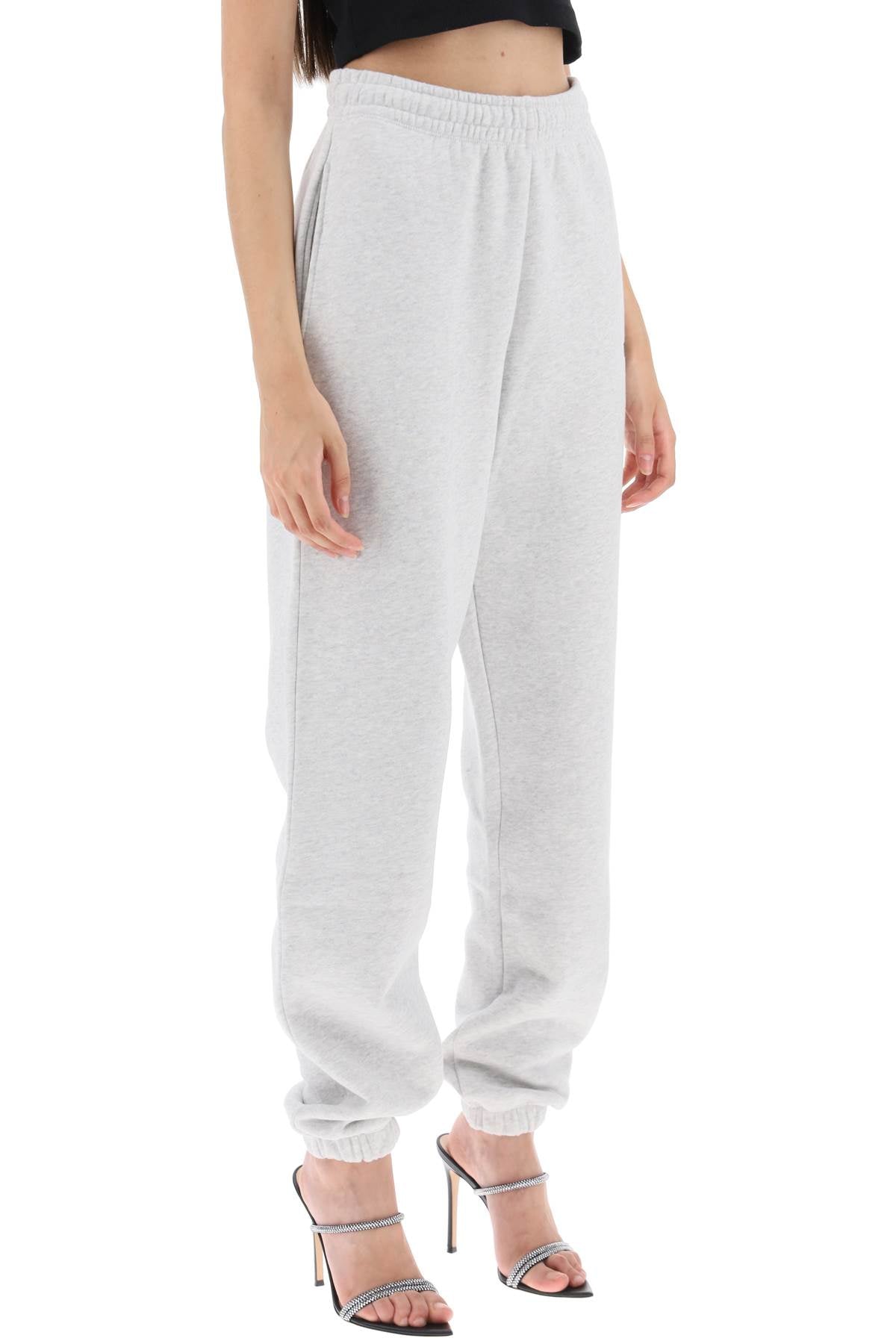 Rotate joggers with embroidered logo-women > clothing > trousers-Rotate-m-Grey-Urbanheer