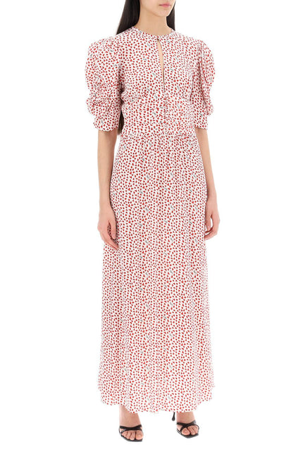 Rotate Maxi Dress With Puffed Sleeves-women > clothing > dresses > maxi-Rotate-Urbanheer