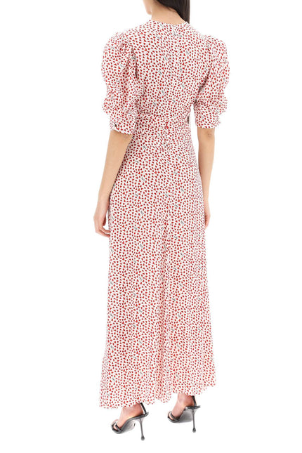 Rotate Maxi Dress With Puffed Sleeves-women > clothing > dresses > maxi-Rotate-Urbanheer