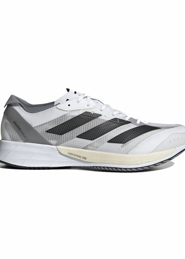 Running Shoes for Adults Adidas Adizero Adios 7 White-Sports | Fitness > Running and Athletics > Running shoes-Adidas-43-Urbanheer