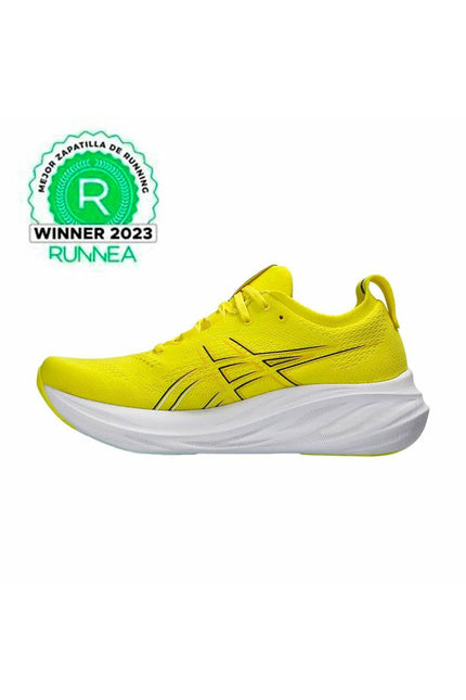 Running Shoes for Adults Asics Gel-Nimbus 26 Yellow-4