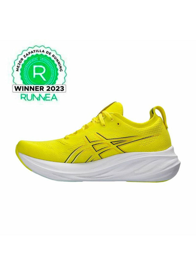 Running Shoes for Adults Asics Gel-Nimbus 26 Yellow-4