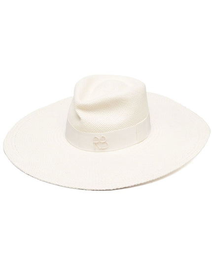 RUSLAN BAGINSKIY Hats White-women > accessories > scarves hats & gloves-Ruslan Baginskiy-XS-White-Urbanheer