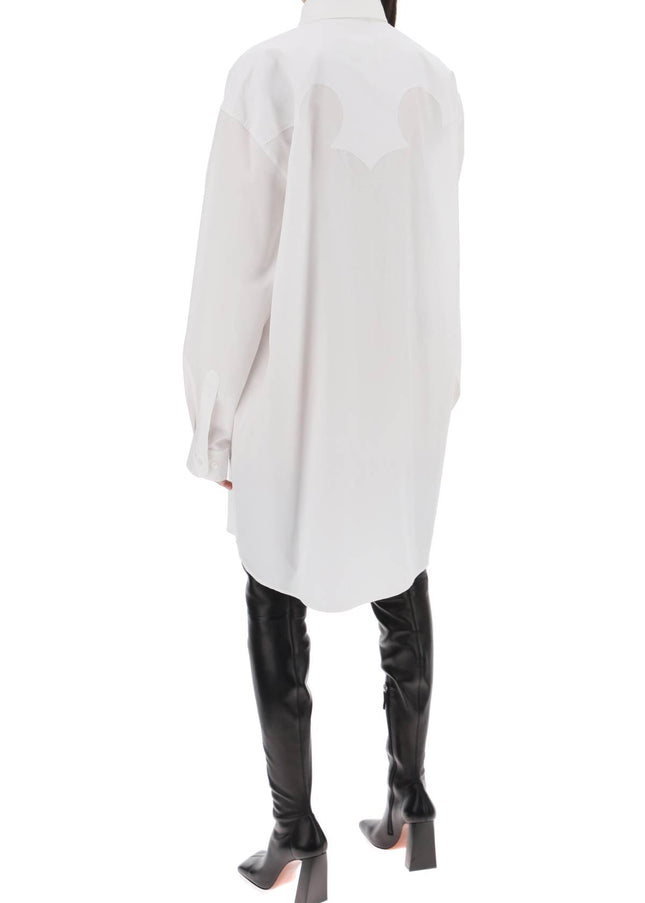 Maison Margiela poplin shirt dress in eight words