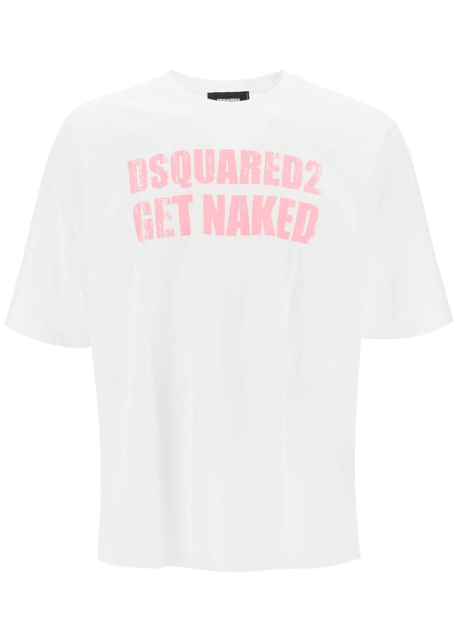 Dsquared2 skater fit printed t-shirt