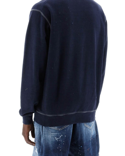 Dsquared2 "used effect cool fit sweatshirt