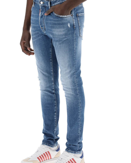 Dsquared2 "medium preppy wash cool guy jeans for