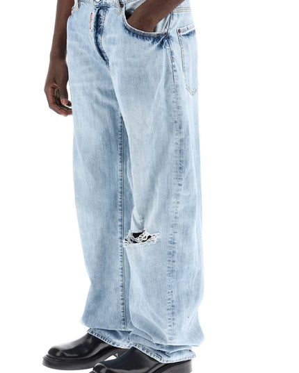 Dsquared2 "oversized jeans with destroyed