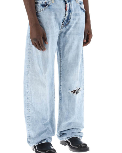 Dsquared2 "oversized jeans with destroyed