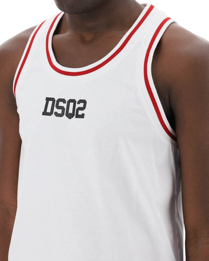 Dsquared2 "cotton dsq2 cool tank