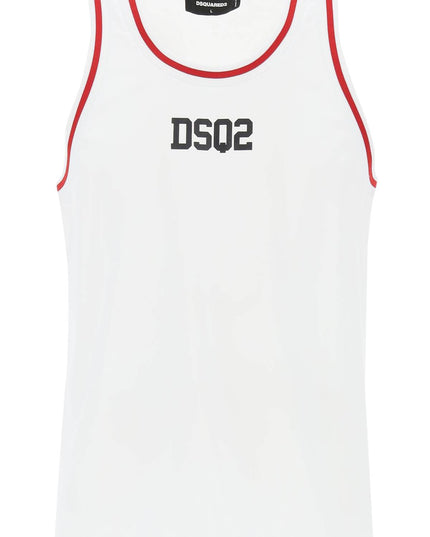 Dsquared2 "cotton dsq2 cool tank