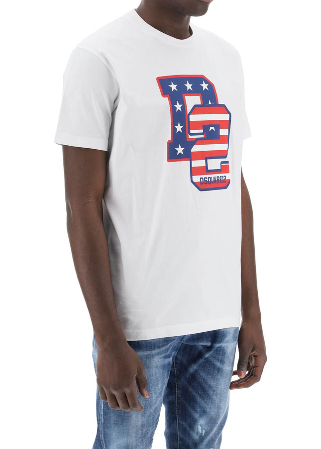 Dsquared2 cool fit t-shirt with d2 print