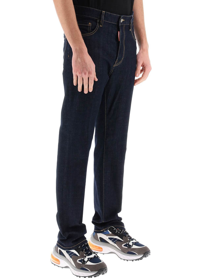 Dsquared2 642 jeans in dark rinse wash