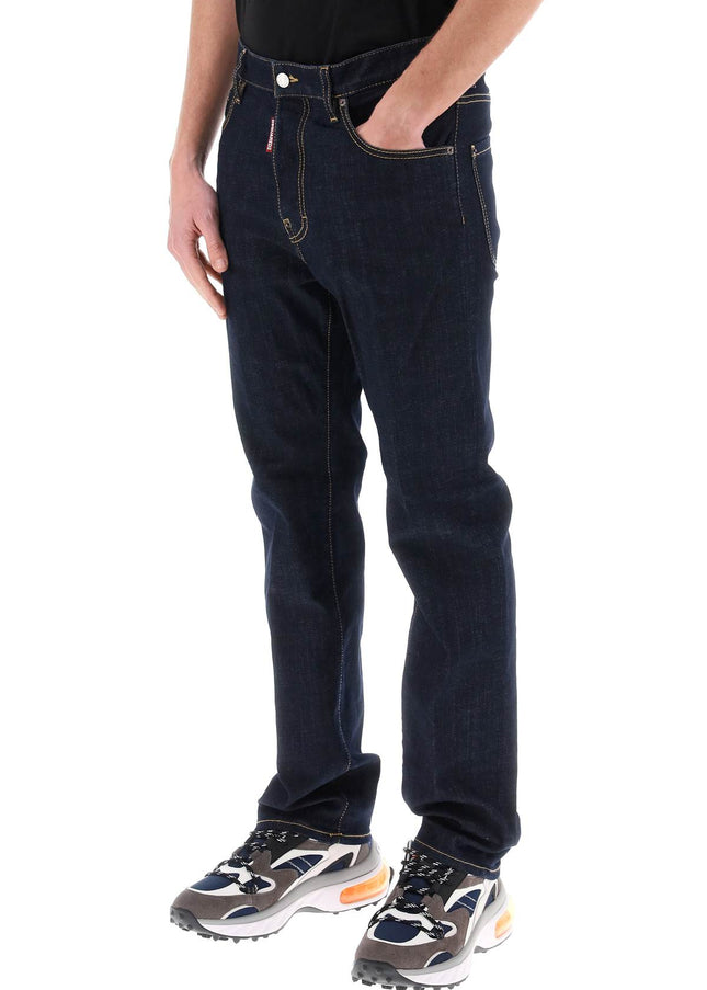 Dsquared2 642 jeans in dark rinse wash