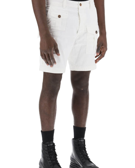 Dsquared2 sexy cargo bermuda shorts for