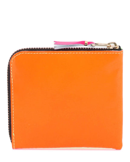 Comme Des Garcons Wallet super fluo small bifold wallet