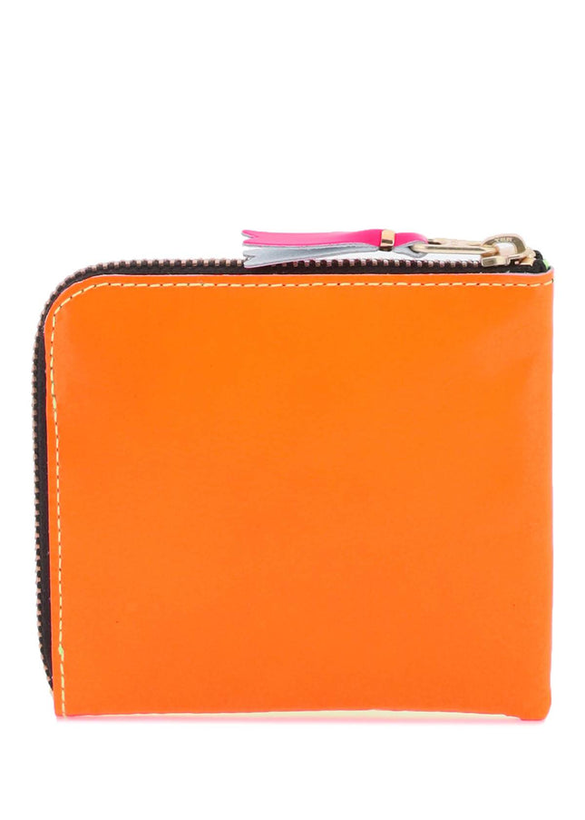 Comme Des Garcons Wallet super fluo small bifold wallet