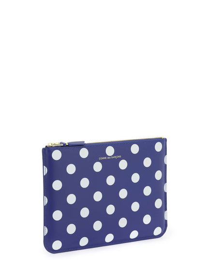 Comme Des Garcons Wallet polka dots pouch