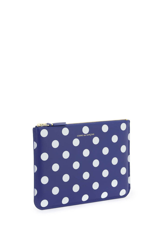 Comme Des Garcons Wallet polka dots pouch