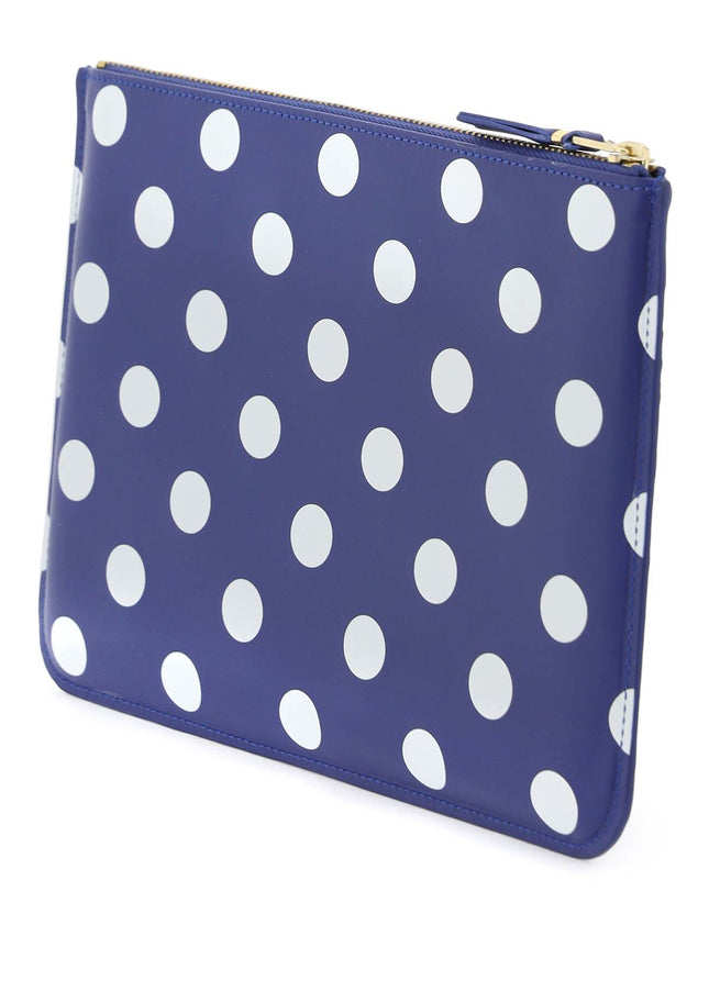 Comme Des Garcons Wallet polka dots pouch