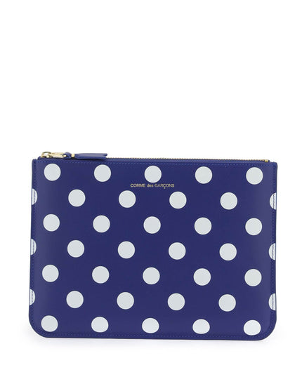 Comme Des Garcons Wallet polka dots pouch