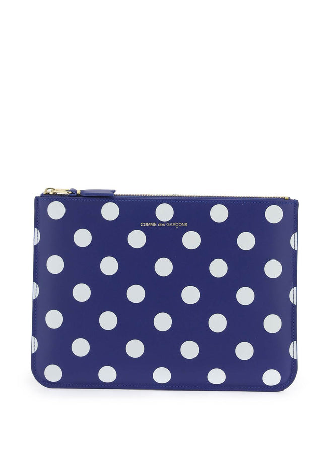 Comme Des Garcons Wallet polka dots pouch