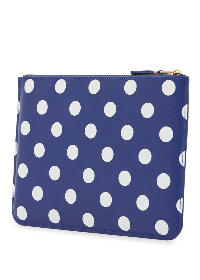 Comme Des Garcons Wallet polka dots pouch