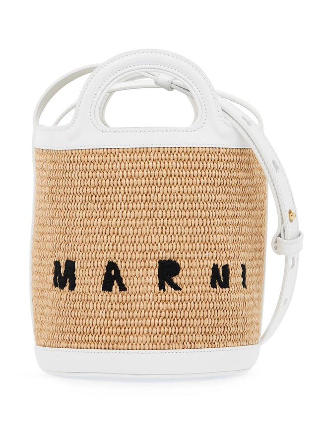 Marni raffia tropicalia bucket bag