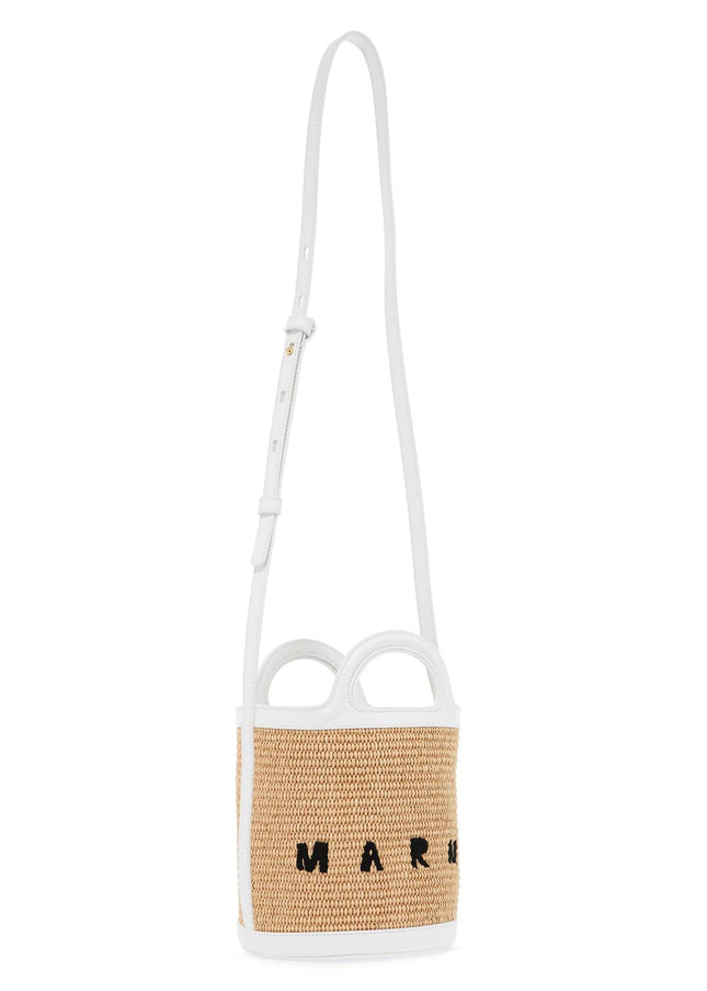 Marni raffia tropicalia bucket bag