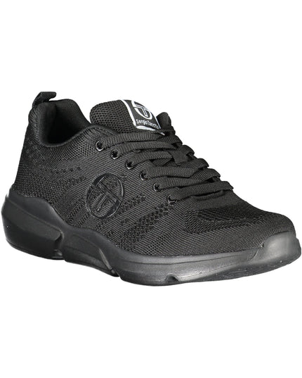 SERGIO TACCHINI BLACK MEN'S SPORTS SHOES-1