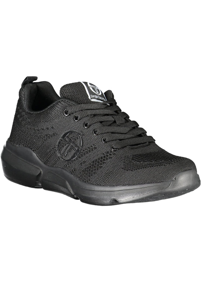 SERGIO TACCHINI BLACK MEN'S SPORTS SHOES-1