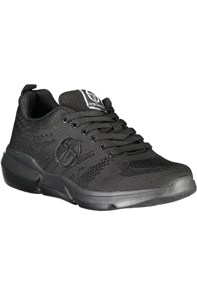 SERGIO TACCHINI BLACK MEN'S SPORTS SHOES-1