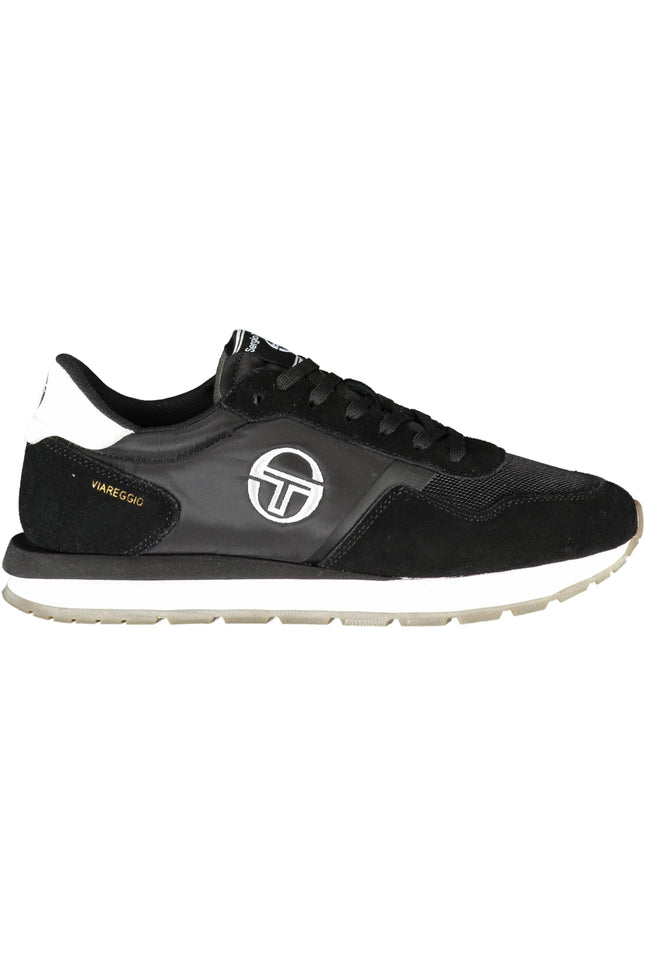 SERGIO TACCHINI BLACK MEN'S SPORTS SHOES-Sneakers-SERGIO TACCHINI-Urbanheer