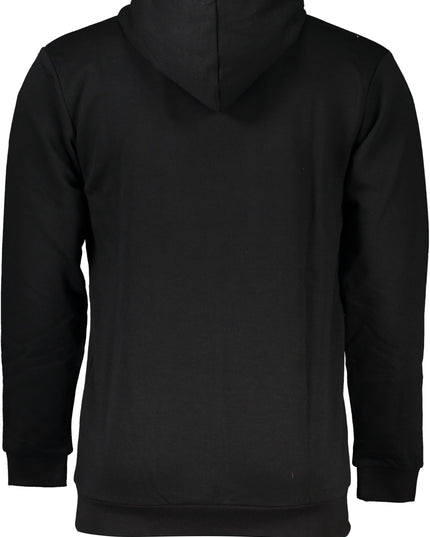 SERGIO TACCHINI MEN'S BLACK ZIP SWEATSHIRT-1