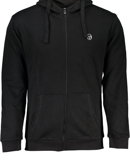 SERGIO TACCHINI MEN'S BLACK ZIP SWEATSHIRT-0