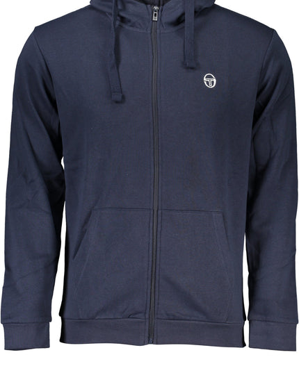 SERGIO TACCHINI MEN'S BLUE ZIP SWEATSHIRT-0