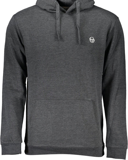 SERGIO TACCHINI MEN'S GRAY ZIPLESS SWEATSHIRT-0