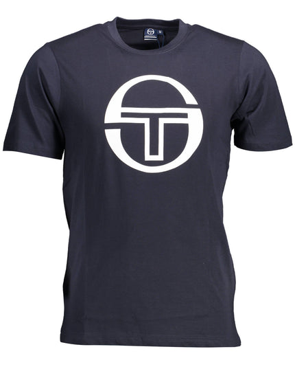 SERGIO TACCHINI MEN'S SHORT SLEEVE T-SHIRT BLUE-T-Shirt-SERGIO TACCHINI-Urbanheer