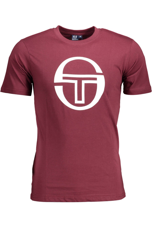 SERGIO TACCHINI MEN'S SHORT SLEEVE T-SHIRT PURPLE-T-Shirt-SERGIO TACCHINI-Urbanheer