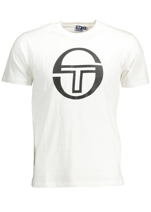 SERGIO TACCHINI MEN'S SHORT SLEEVE T-SHIRT WHITE-0