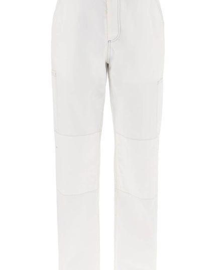 MM6 Maison Margiela wide cotton canvas trousers for men or women