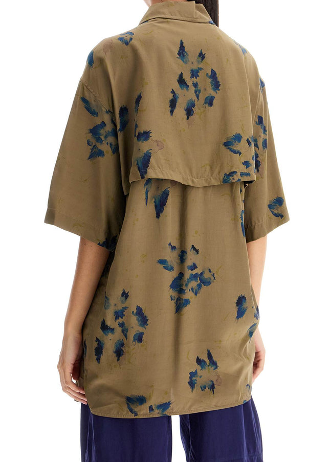 Lemaire oversized floral shirt