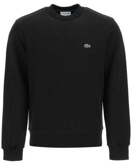 Lacoste classic fit crewneck sweatshirt